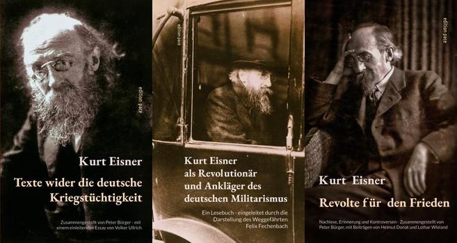 Die Titelbilder der drei Eisner-Bände
