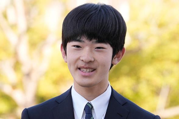 筑波大学の入学式に出席された悠仁さま（撮影／JMPA）