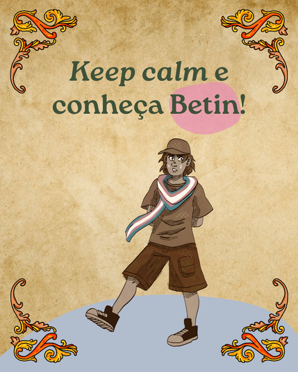 Ao topo de uma placa  com bordas arredondadas e fundo bege claro em letras verde escuro, consta o número 2024. Logo abaixo, com letras grandes à moda barroca, o título do projeto Grãos com seu subtítulo Magias e Histórias. O fundo é composto por um papel em tom café. Nos quatro cantos, arabescos em tons laranja, marrom e amarelo ouro. Logo abaixo as atrações: Dia 4 de Maio às 15 horas, Oficina de escrita de Roteiros. Logo após, às 17 horas, oficina de Acessibilidade. Duas semanas depois, no dia 18 de Maio, ocorrerá o evento de lançamento da série “Grãos”, com textos inspirados pelo realismo mágico e uma Novo Hamburgo como palco das personagens criadas por diversas roteiristas. Todas as atividades são gratuitas e contam com interpretação em Libras! Basta inscrever-se em linktr.ee/estudiofulber com destaque em tom marrom claro e letras brancas. Logo abaixo, os símbolos de interpretação em Libras, acesso a cadeirantes e faixa etária indicativa para crianças acima de doze anos.
