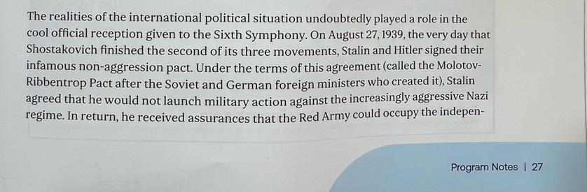 all text 
first part of the description of the Ribbentrop-Molotov Pact and the origins of the Second World War

Today, the (not entirely noncontroversial) European Day of Remembrance for Victims of all Totalitarian and Authoritarian Regimes occurs on the anniversary of the Nazi-Soviet Pact

https://www.europarl.europa.eu/RegData/etudes/ATAG/2022/733610/EPRS_ATA(2022)733610_EN.pdf

On 7 September 1939 (though the program notes will not tell you this), the USSR invaded eastern Poland and proceeded to apply a brutal occupation regime that led to the deportation or deaths of thousands of citizens.


 Im Schatten des Pakts. Der sowjetische Überfall auf Polen 1939 - YouTube

https://www.youtube.com/watch?v=sO9qFDfyY6s
[despite the title, proceedings are actually in English]