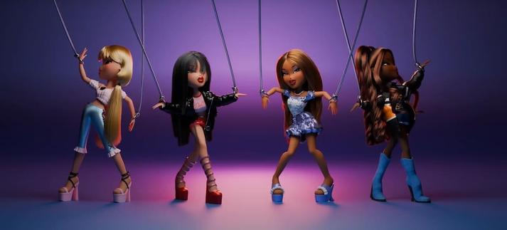 Bratz en el video Think About It