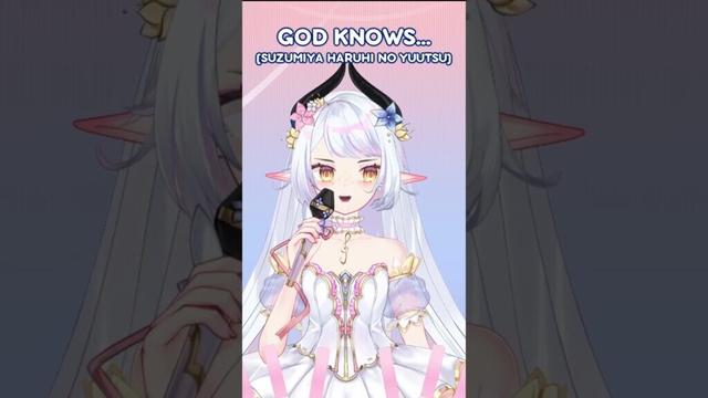 God knows... - Suzumiya Haruho no Yuutsu  #歌ってみた #suzumiyaharuhi