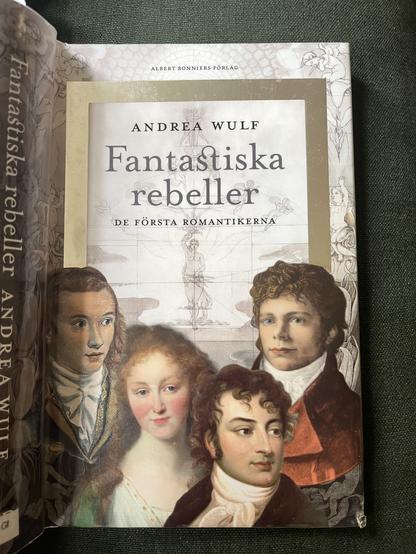 Bok: Fantastiska rebeller av Andrea Wolf