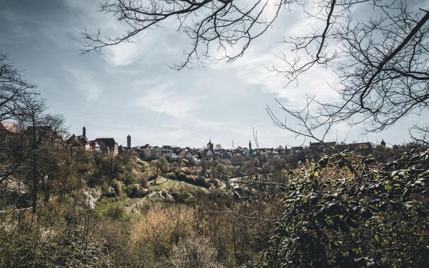 View of Rothenburg ob der Tauber