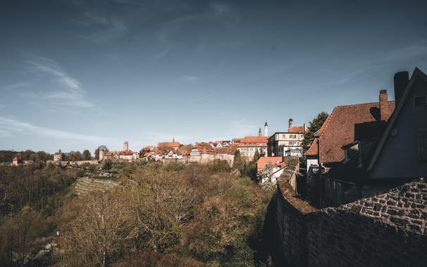 View of Rothenburg ob der Tauber