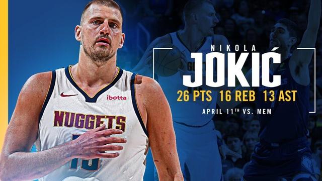 Nikola Jokić Full Game Highlights vs. Grizzlies 📺 | 4/11/25