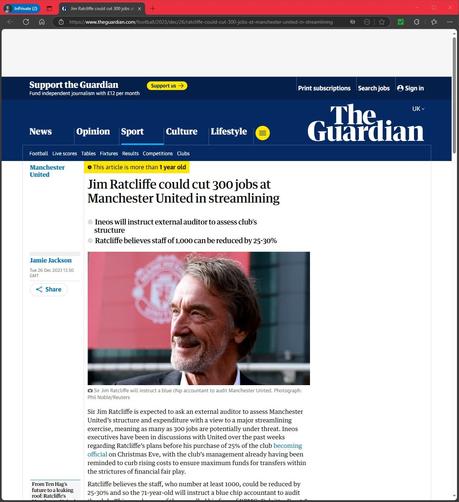 https://www.theguardian.com/football/2023/dec/26/ratcliffe-could-cut-300-jobs-at-manchester-united-in-streamlining