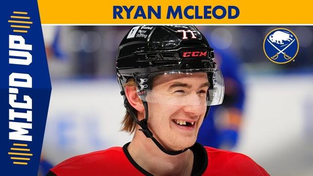 "Just How We Drew It Up!" | Ryan McLeod Mic'd Up During Buffalo Sabres Win Over Carolina