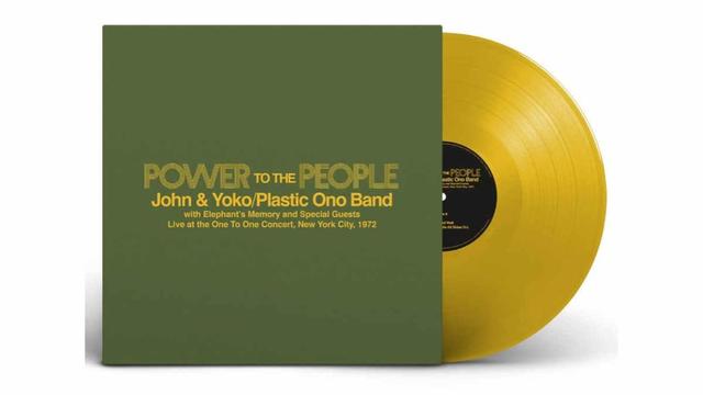 POWER TO THE PEOPLE
John & Yoko/Plastic Ono Band
with Elephant's Memory and Special Guests
Live at the One To One Concert, New York City, 1972