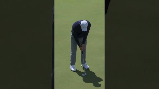Patrick Cantlay eagles No. 8 to reach one under par on the Tournament. #themasters