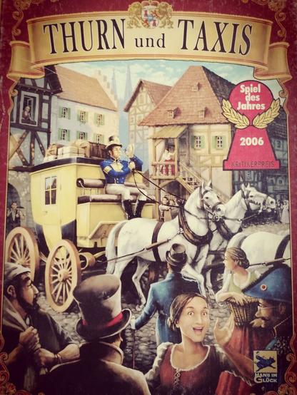Cover des Brettspieles Thurn und Taxis