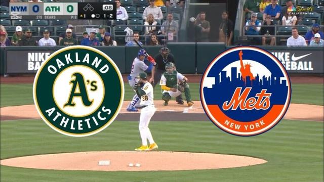 NEW YORK METS VS OKLAND ATHLETICS TOTALMENTE EN VIVO