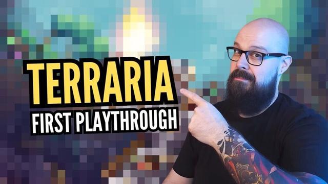 First Playthrough of TERRARIA - Day 3 | Terraria | Live Gameplay - Luxthos