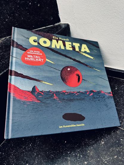 Couverture de Cometa. Elie Huault. Les Humanoïdes Associés. 19,95 €.
