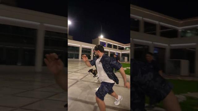 سرعة كلب الحراسة 😳!