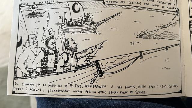 Extrait d’une bande dessinée sur l’histoire de Firó