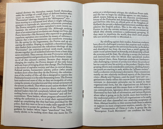 Hermetic Library Zine Accession the Poverty of Student Life Black and Red Center