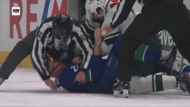 Yakov Trenin Lands One While Derek Forbort Is Down