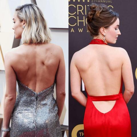 Best Celebrity Back(Semi Finals 2) : Brie Larson vs Kaitlyn Dever
