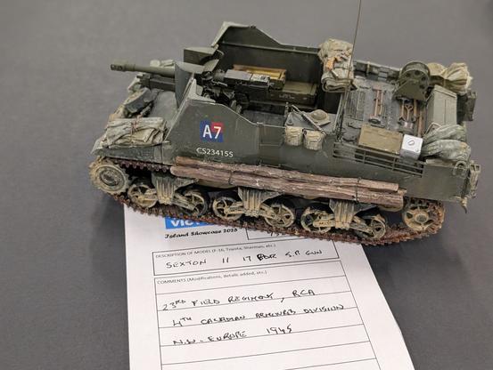 Sexton self propelled artillery