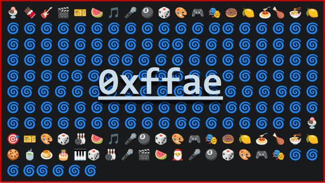 A screenshot of a file format (fmt/983) in 0xffae. The title 0xffae sits over the top of the original image.