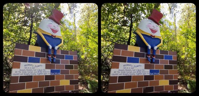 Humpty Dumpty at Enchanted Forest.