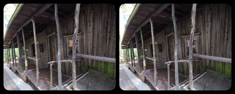 Western Town boardwalk at Enchanted Forest.