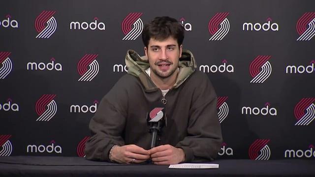 Deni Avdija End of Season Interview | 2024-2025 | Portland Trail Blazers