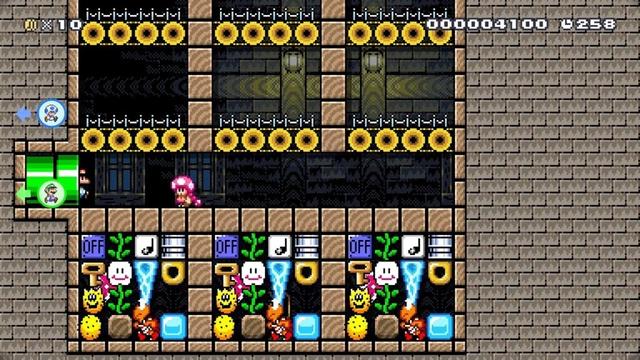 間違い探しで1早く気絶して答え見る奴ｗｗｗｗ【マリオメーカー2】