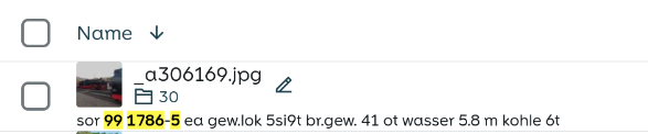 Search result from apache tika in #opencloud