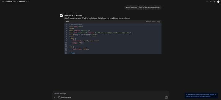 A code editor is displaying HTML and CSS content for creating a simple webpage that includes a button labeled "Click me!"
