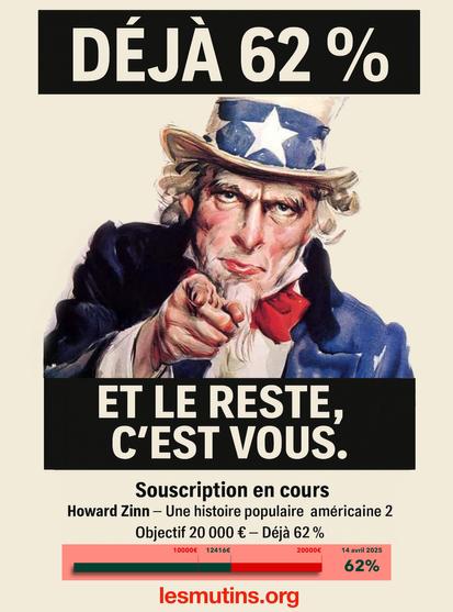 Déjà 62% et le reste c'est vous