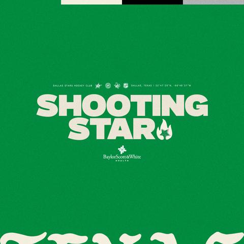 shooting star contest graphic