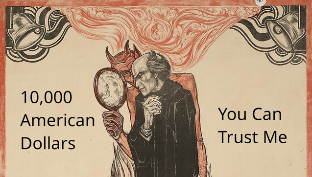 Special Trump Money For Buying Souls and Countries and Dreams