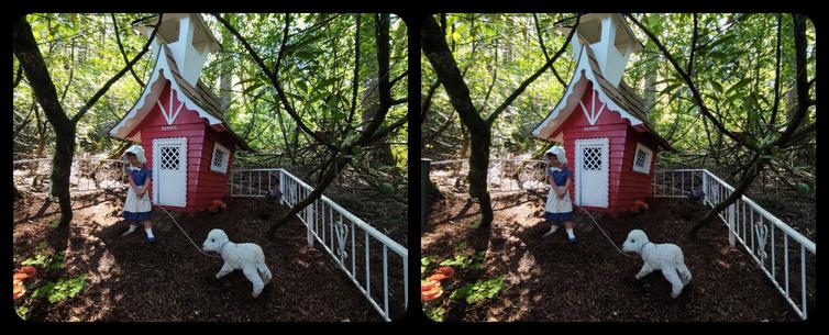 "Mary Had a Little Lamb" at Enchanted Forest.
