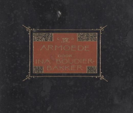 Band van de 10e druk van "Armoede" van Ina Boudier-Bakker, 1925.