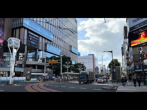 Going Live ! Sapporo Walking Tour - Hokkaido Japan [4K/HDR]