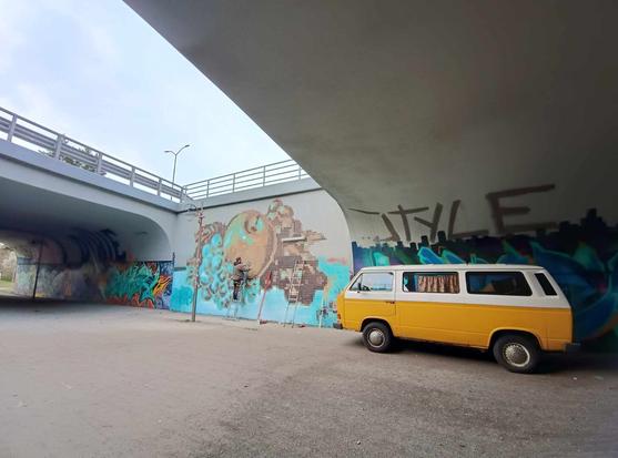 Artwork by Fruit of the Lump in Szczecin, Poland