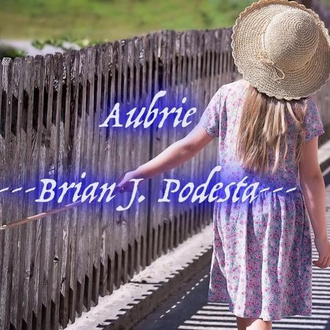 For music song cover, image of giril in hat holding stick walking alongside fence on a bright, sunny day.