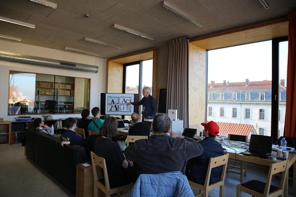 Photo showing participants at one of the conference’s workshops.