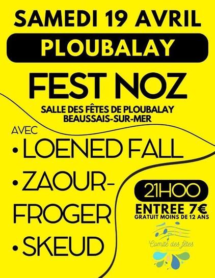 Affiche du fest-noz !