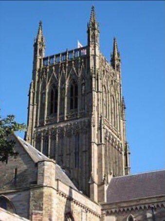 Photo of gothic bell tower of the cathedral