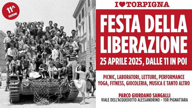Festa della Liberazione al Parco Giordano Sangalli