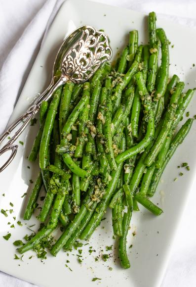 pan fried green beans