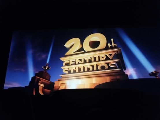 Screenshot of 20th Century Studios logo