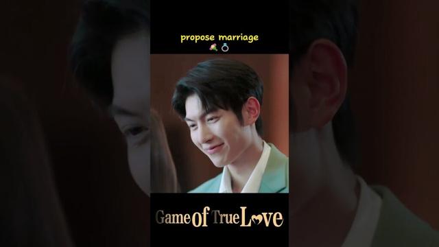 و اخيرا اصبحتي زوجتي ❤️ #fanzhixin #heruixian   #لعبة_الحب_الحقيقي #gameoftruelove #youku #shorts