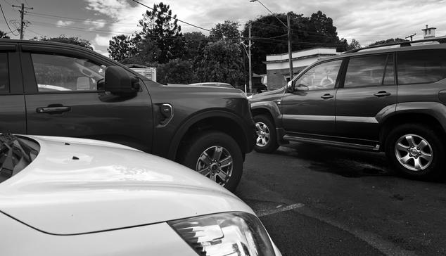They like to breathe, we like a SUV infrastructure and parking in Bellingen, au