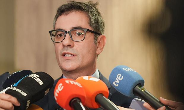 El ministro de Justicia, Félix Bolaños, en una imagen de archivo. (Europa Press Canarias via Getty Images)
