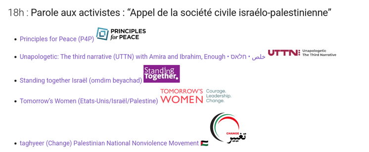 - https://standing-together.frama.io/france/infos-2025/04/16/les-villes-au-defi-de-la-paix.html#h-parole-aux-activistes-appel-de-la-societe-civile-israelo-palestinienne