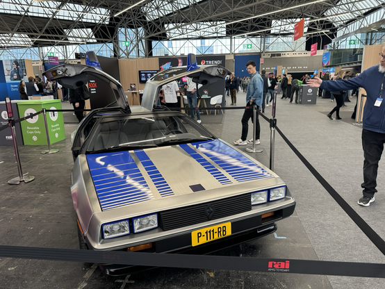 A DeLorean vehicle